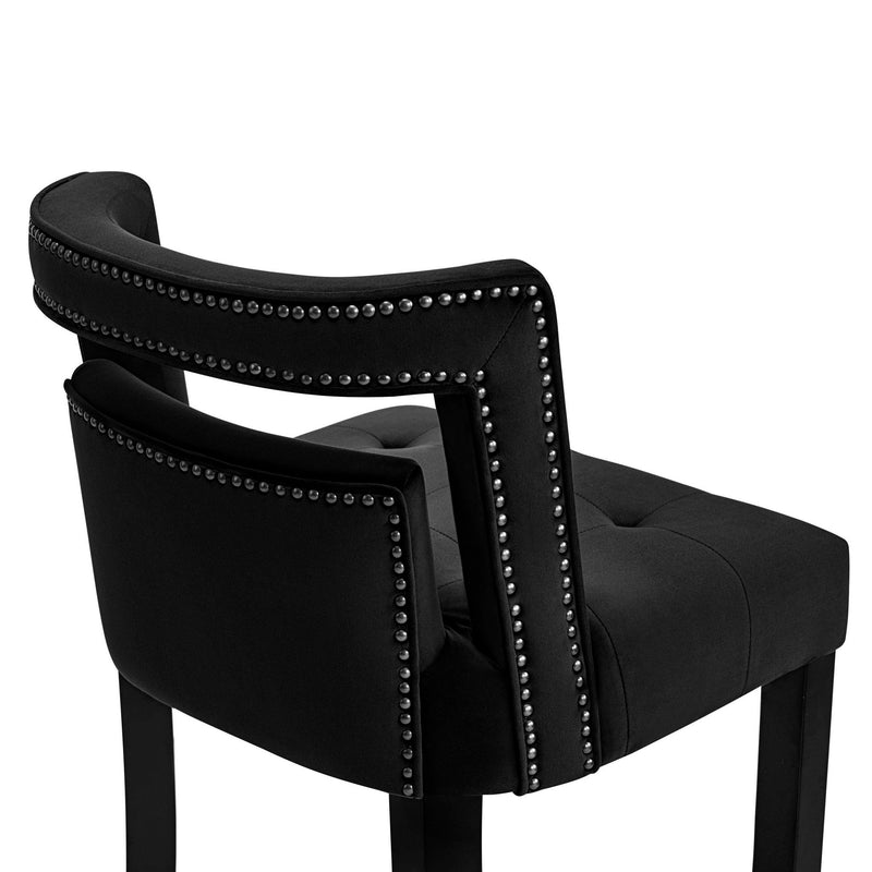 Hart - Velvet Stool - R&R Furniture Gallery (Fountain Valley, CA)