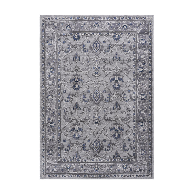 Marfi - 6' X 9' Oriental Area Rug - Gray / Blue - R&R Furniture Gallery (Fountain Valley, CA)