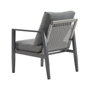 Modern Lounge Chair With Rope Accents And Cushions - R&R Furniture Gallery (Fountain Valley, CA)