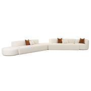 Fickle - Boucle Modular Sectional - R&R Furniture Gallery (Fountain Valley, CA)