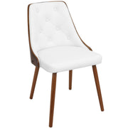 Lumi Source Gianna contemporary dining side chair with sleek design and comfortable upholstered seat.