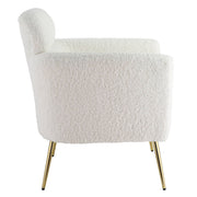 Connock - Accent Chair - White Teddy Sherpa - R&R Furniture Gallery (Fountain Valley, CA)