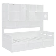 Daybed With All-In-One Cabinet And Shelf - R&R Furniture Gallery (Fountain Valley, CA)