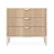 Malibu Crest - 3-Drawer Nightstand - Blush - R&R Furniture Gallery (Fountain Valley, CA)