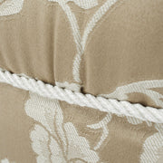 Yolanda - Round Upholstered Accent Ottoman - R&R Furniture Gallery (Fountain Valley, CA)