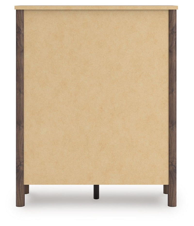 Pamytta - Five Drawer Wide Chest - Brown - R&R Furniture Gallery (Fountain Valley, CA)