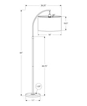 Contemporary Design Floor Lamp Lighting - R&R Furniture Gallery (Fountain Valley, CA)