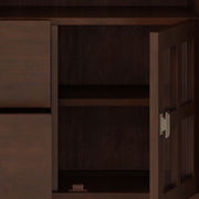 Artisan - TV Media Stand, Handcrafted - Russet Brown - R&R Furniture Gallery (Fountain Valley, CA)