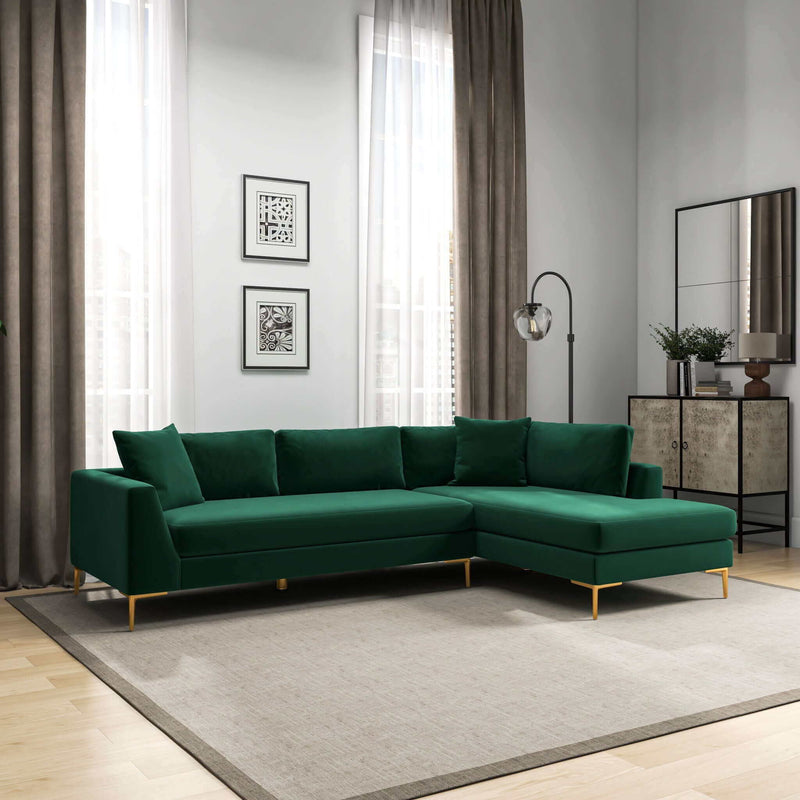 Mano - L-Shaped Sectional Sofa - R&R Furniture Gallery (Fountain Valley, CA)