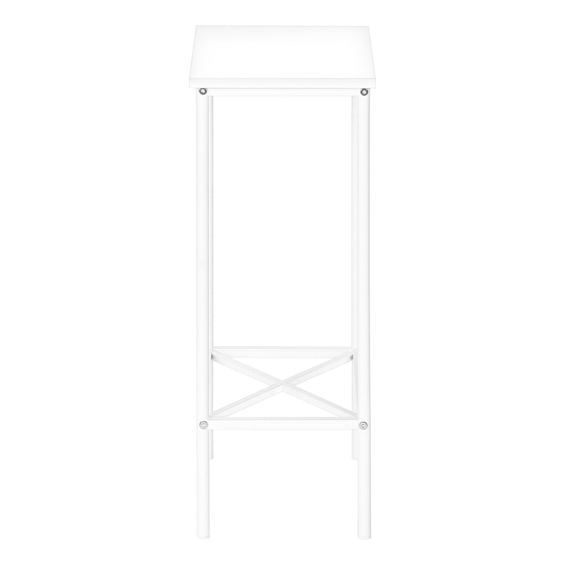 Accent Side Table, Narrow, Small, 2 Tier, Contemporary & Modern - R&R Furniture Gallery (Fountain Valley, CA)