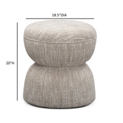 Tomlin - Gaming Ruched Ottoman - R&R Furniture Gallery (Fountain Valley, CA)