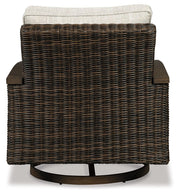 Paradise Trail - Swivel Lounge Chair (Set of 2) - Medium Brown - R&R Furniture Gallery (Fountain Valley, CA)