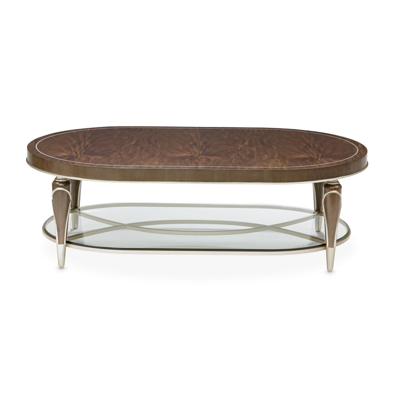 Villa Cherie - Oval Cocktail Table - R&R Furniture Gallery (Fountain Valley, CA)