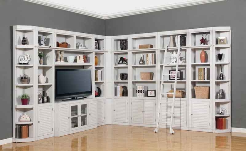 Boca - TV Console - Cottage White - R&R Furniture Gallery (Fountain Valley, CA)