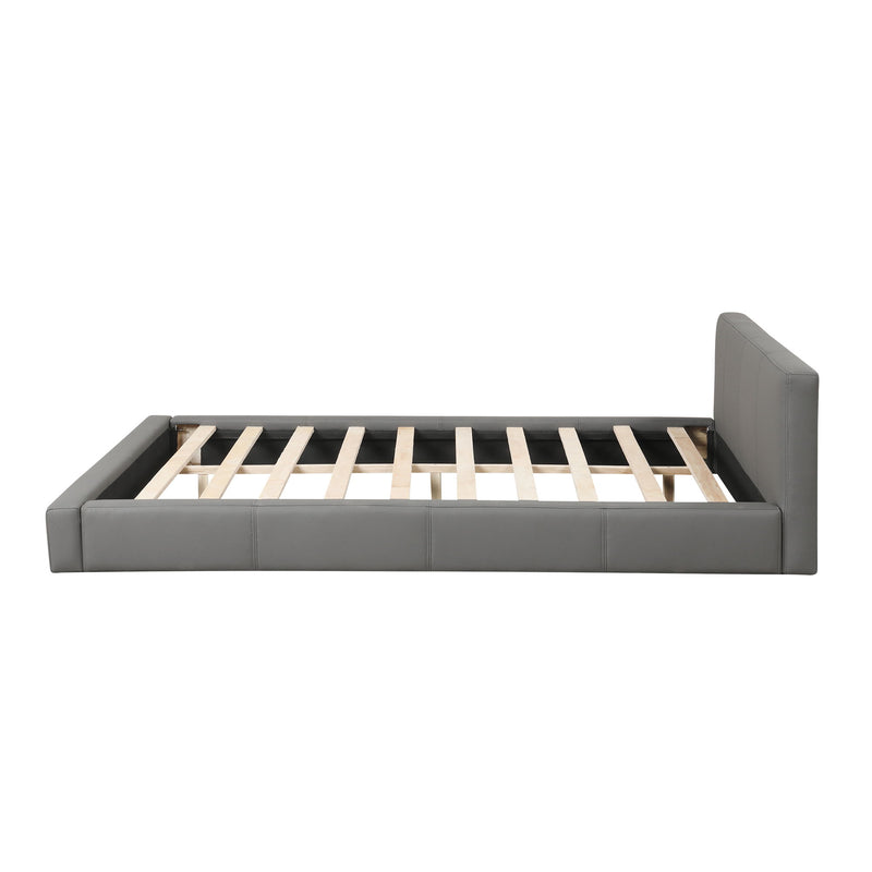 Stylish Upholstered Bed With Birch Wood Frame - R&R Furniture Gallery (Fountain Valley, CA)