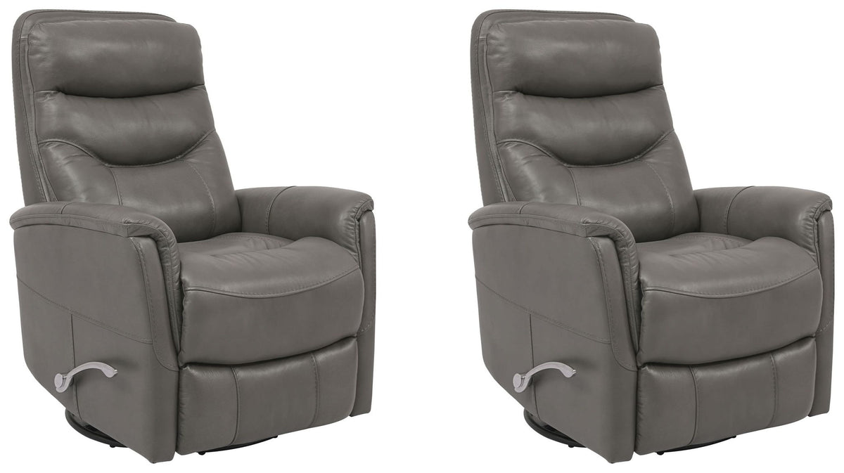 Gemini - Swivel Glider Recliner (Set of 2) - R&R Furniture Gallery (Fountain Valley, CA)