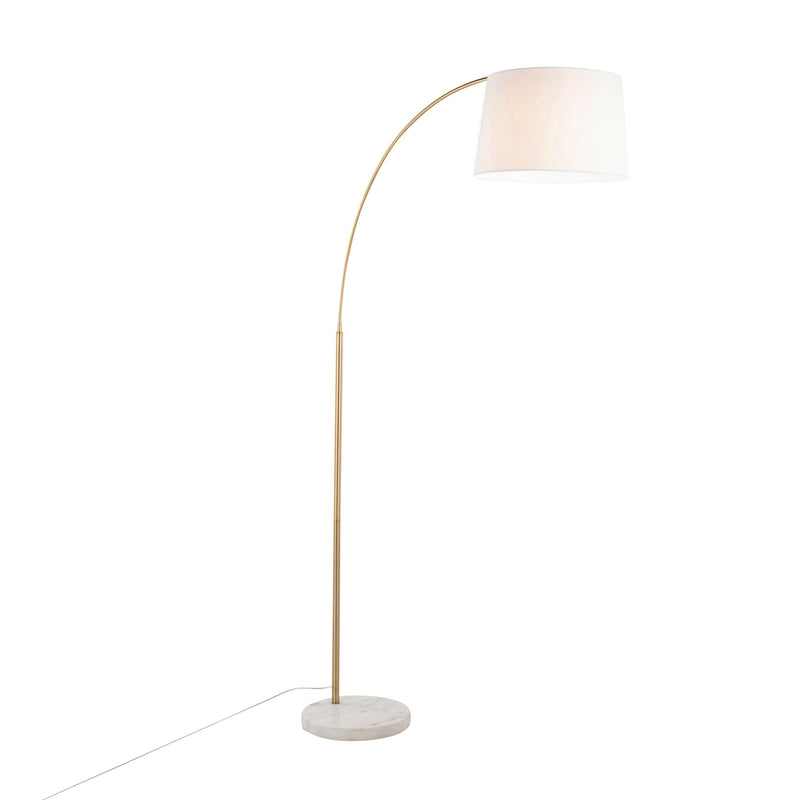 Lumi Source March contemporary floor lamp with elegant finish, featuring a sleek design and modern lighting for stylish home decor.