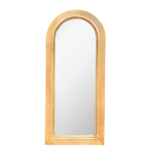 Tanya - Rattan 70" Floor Mirror - R&R Furniture Gallery (Fountain Valley, CA)