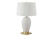 Lighting, Table Lamp, Ceramic, Transitional - White - R&R Furniture Gallery (Fountain Valley, CA)