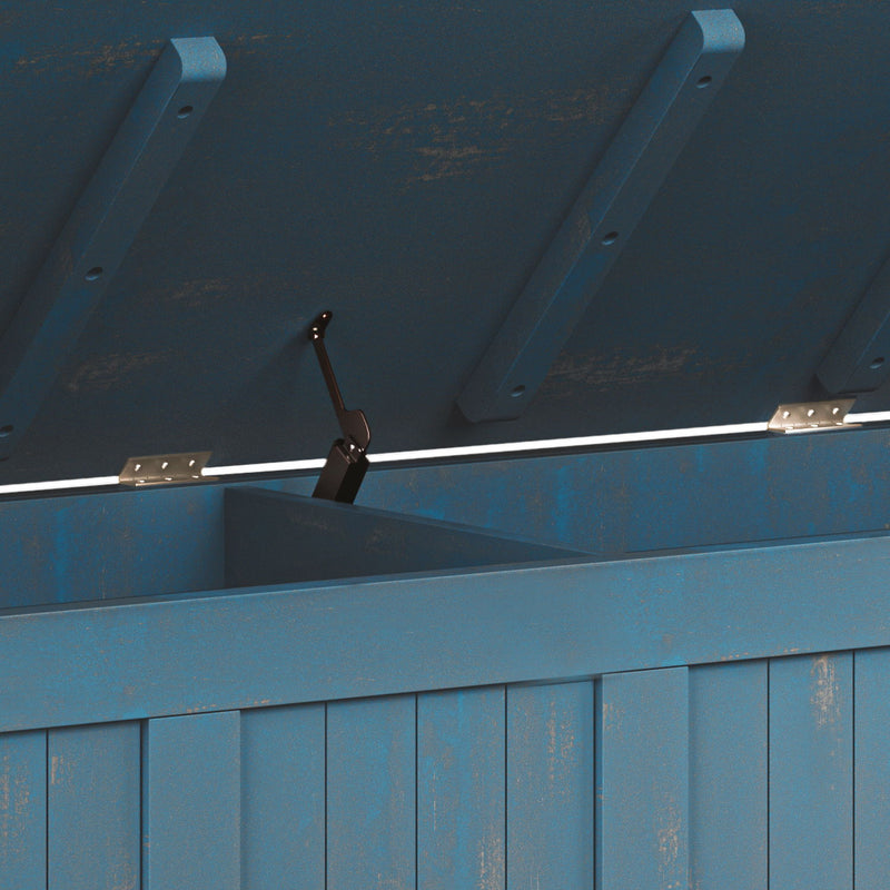 Acadian - Entryway Storage Bench, Handcrafted - R&R Furniture Gallery (Fountain Valley, CA)