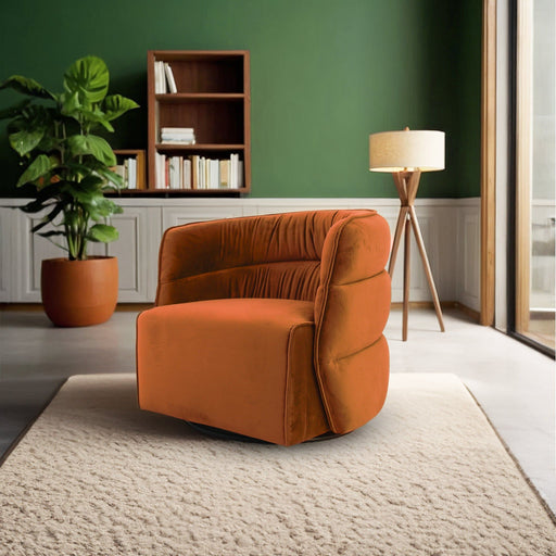 Walden - Stylish Swivel Chair - R&R Furniture Gallery (Fountain Valley, CA)