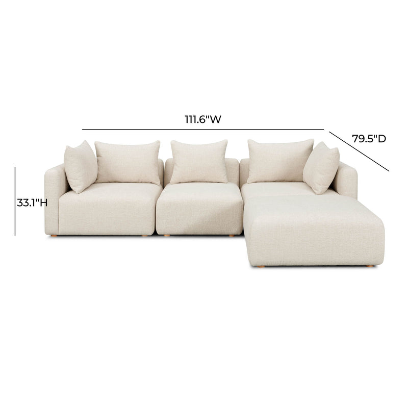 Hangover - 4-Piece Modular Sectional - R&R Furniture Gallery (Fountain Valley, CA)