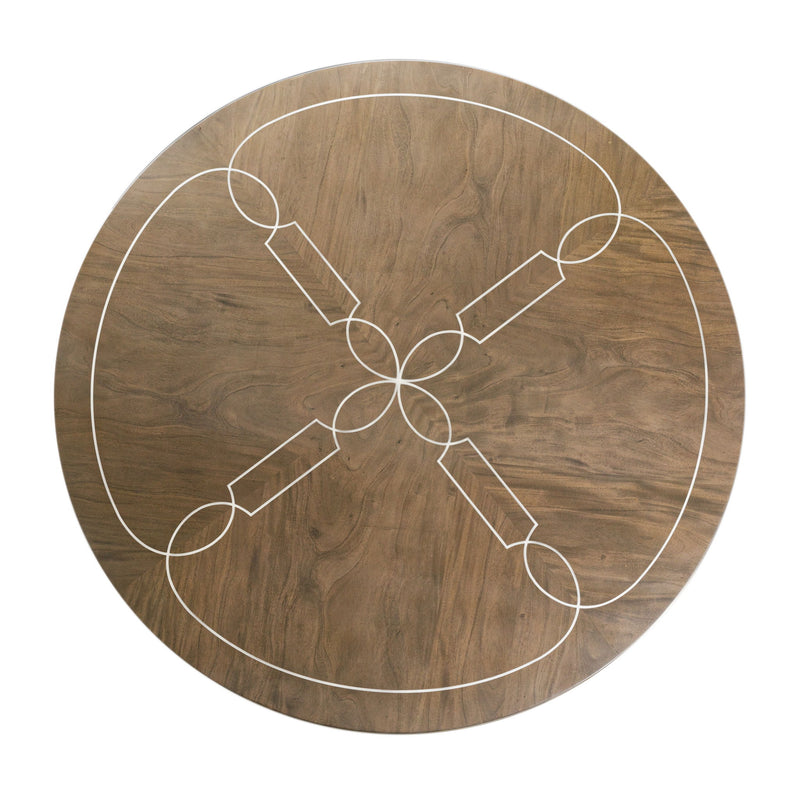 Villa Cherie - Round Dining Table - R&R Furniture Gallery (Fountain Valley, CA)