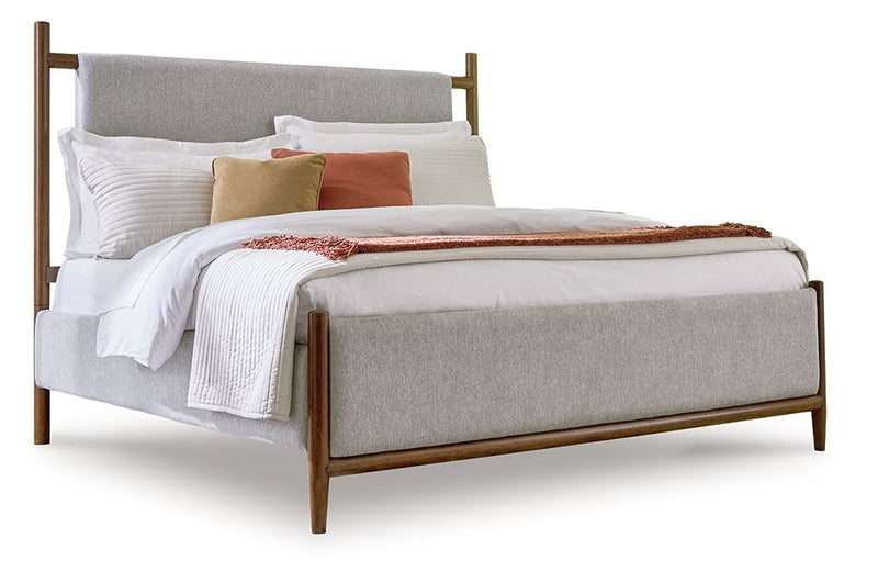 Lyncott - Upholstered Bed - R&R Furniture Gallery (Fountain Valley, CA)