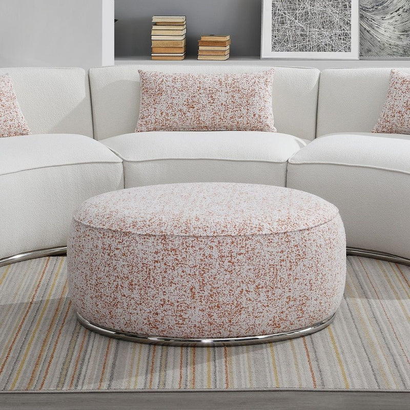 Sahara - Ottoman - Pattern Fabric - R&R Furniture Gallery (Fountain Valley, CA)