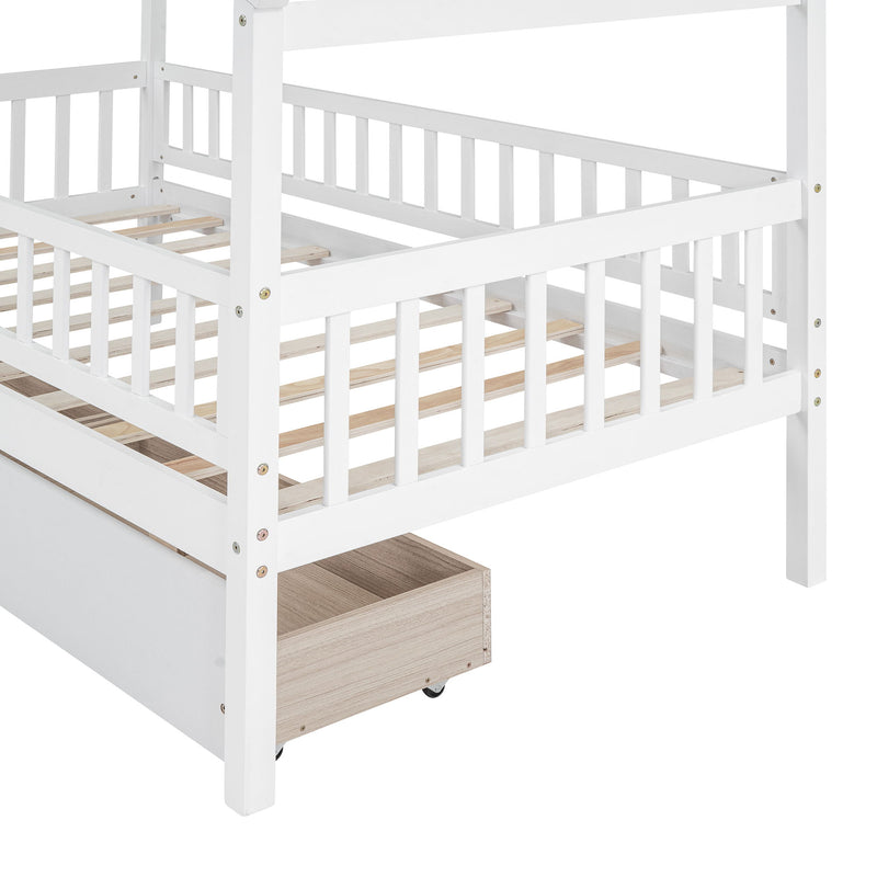 House Bed With 2 Drawers - R&R Furniture Gallery (Fountain Valley, CA)