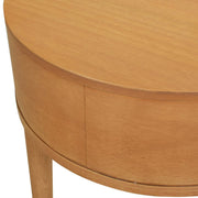 Cabana - Round Cane Storage Side Table - Natural Brown Oak - R&R Furniture Gallery (Fountain Valley, CA)