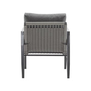Modern Lounge Chair With Rope Accents And Cushions - R&R Furniture Gallery (Fountain Valley, CA)