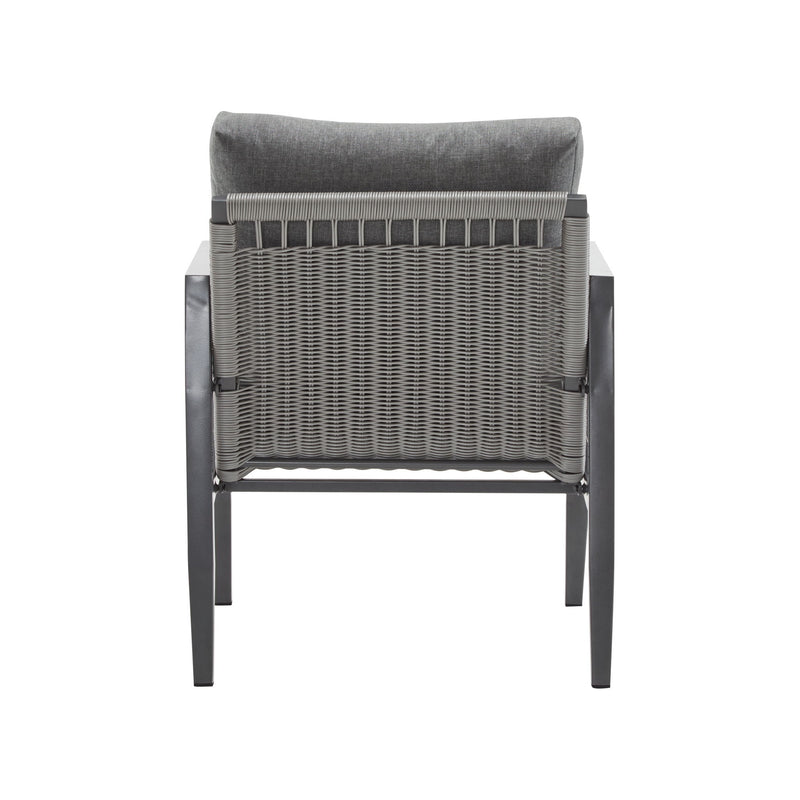 Modern Lounge Chair With Rope Accents And Cushions - R&R Furniture Gallery (Fountain Valley, CA)