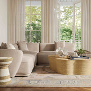 Sylvie - Chaise Sectional - R&R Furniture Gallery (Fountain Valley, CA)