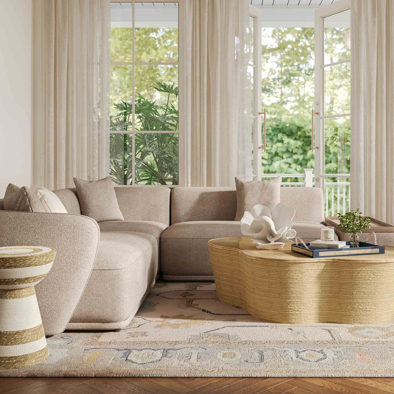Sylvie - Chaise Sectional - R&R Furniture Gallery (Fountain Valley, CA)