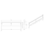 Charlston - Bed With LED - R&R Furniture Gallery (Fountain Valley, CA)