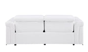 1126 - Top Grain Power Reclining Italian Leather Sofa - R&R Furniture Gallery (Fountain Valley, CA)