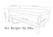 Owen - Upholstered Rectangular Storage Ottoman - R&R Furniture Gallery (Fountain Valley, CA)