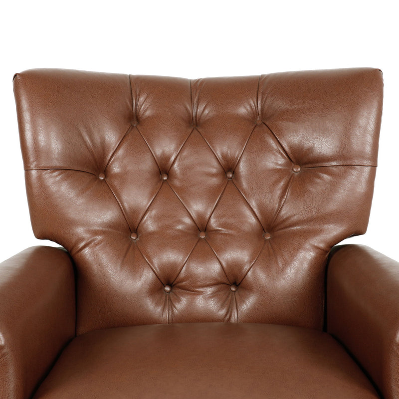 Welch - Contemporary Tufted Pushback Recliner - R&R Furniture Gallery (Fountain Valley, CA)