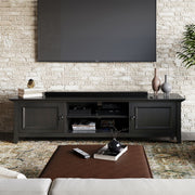 Amherst - Low TV Media Stand - Hickory Brown - R&R Furniture Gallery (Fountain Valley, CA)