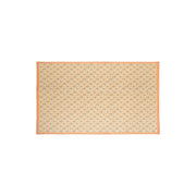 TOV Furniture Dolce placemat set featuring elegant table cloths with intricate patterns on a wooden dining table.