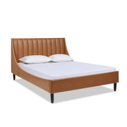 Aspen - Vertical Tufted Modern Headboard Platform Bed Set - R&R Furniture Gallery (Fountain Valley, CA)
