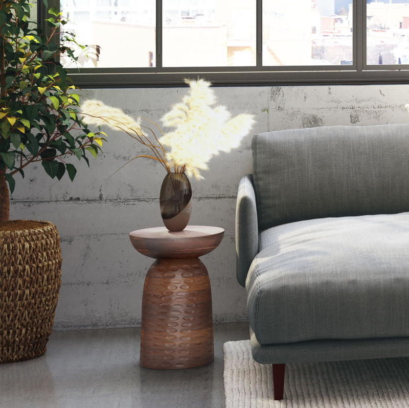 Boyd - Handcrafted Wooden Accent Table - R&R Furniture Gallery (Fountain Valley, CA)