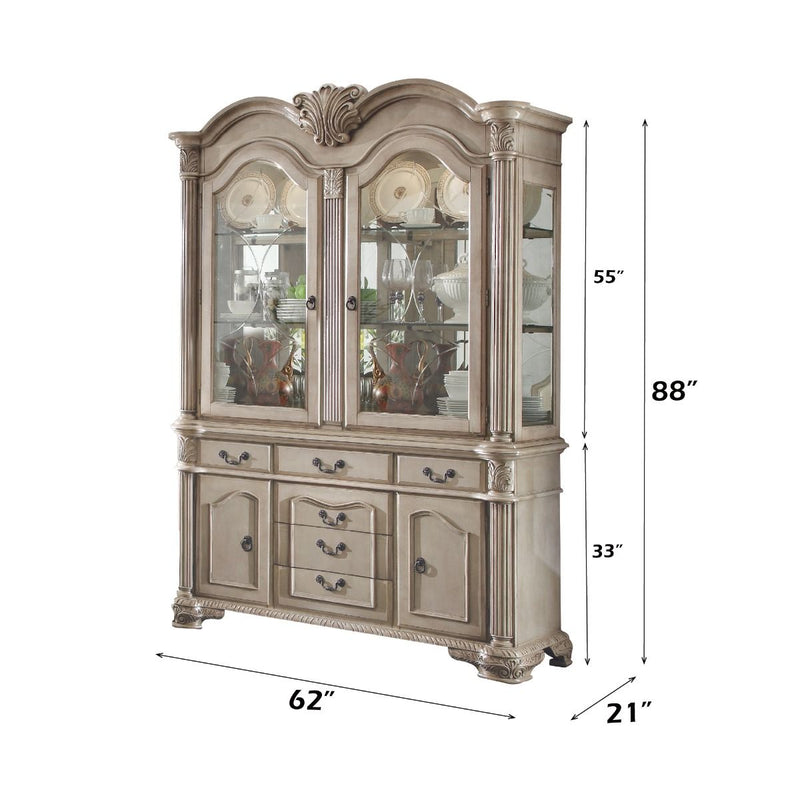 Chateau De Ville - Buffet & Hutch - R&R Furniture Gallery (Fountain Valley, CA)