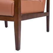 Kenneth - Modern Transitional Lounge Accent Chair - Brown - R&R Furniture Gallery (Fountain Valley, CA)