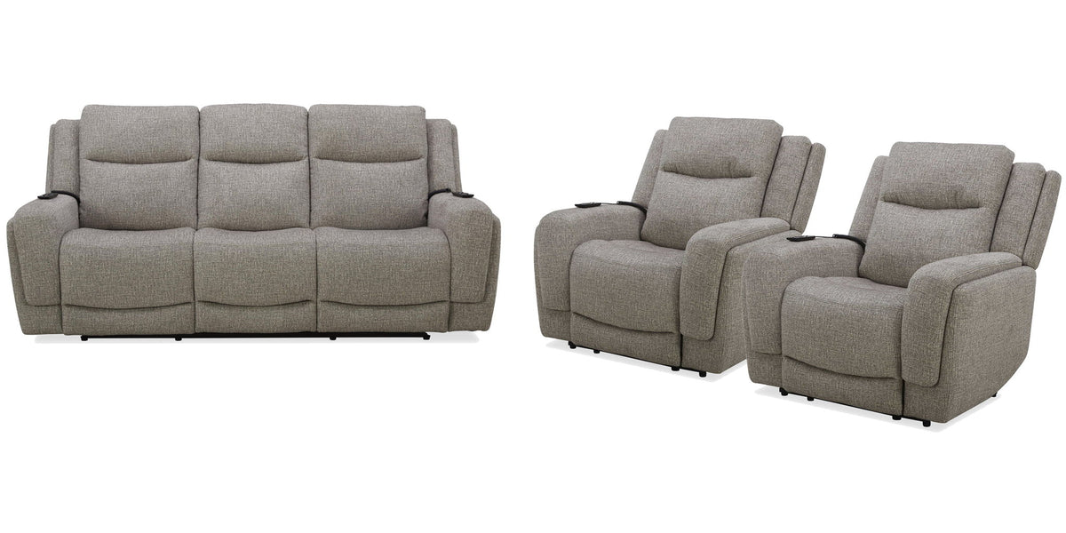 Penfield - Power Reclining Sofa Set - R&R Furniture Gallery (Fountain Valley, CA)