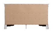 Elegant traditional storage dresser by Glory Furniture with multiple drawers and classic design in a warm wood finish.
