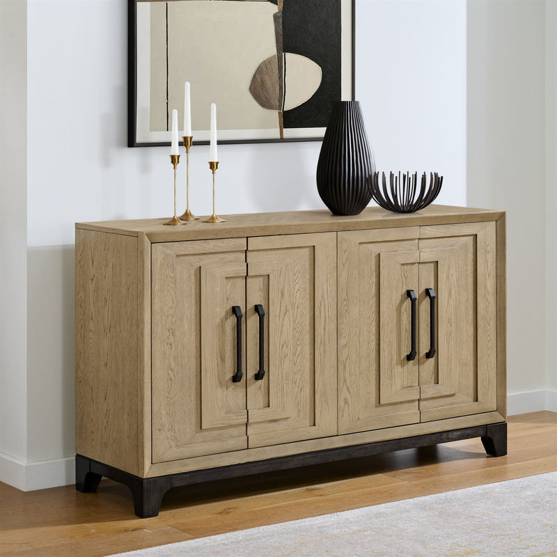 Sideboard With Ample Storage - Brown - R&R Furniture Gallery (Fountain Valley, CA)