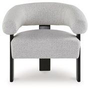 Dultish - Accent Chair - Snow - R&R Furniture Gallery (Fountain Valley, CA)