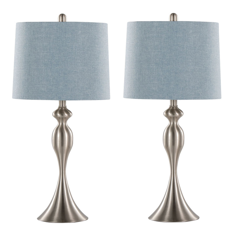 Lumi Source Ashland contemporary table lamp set featuring modern design and sleek bases, ideal for stylish home lighting.